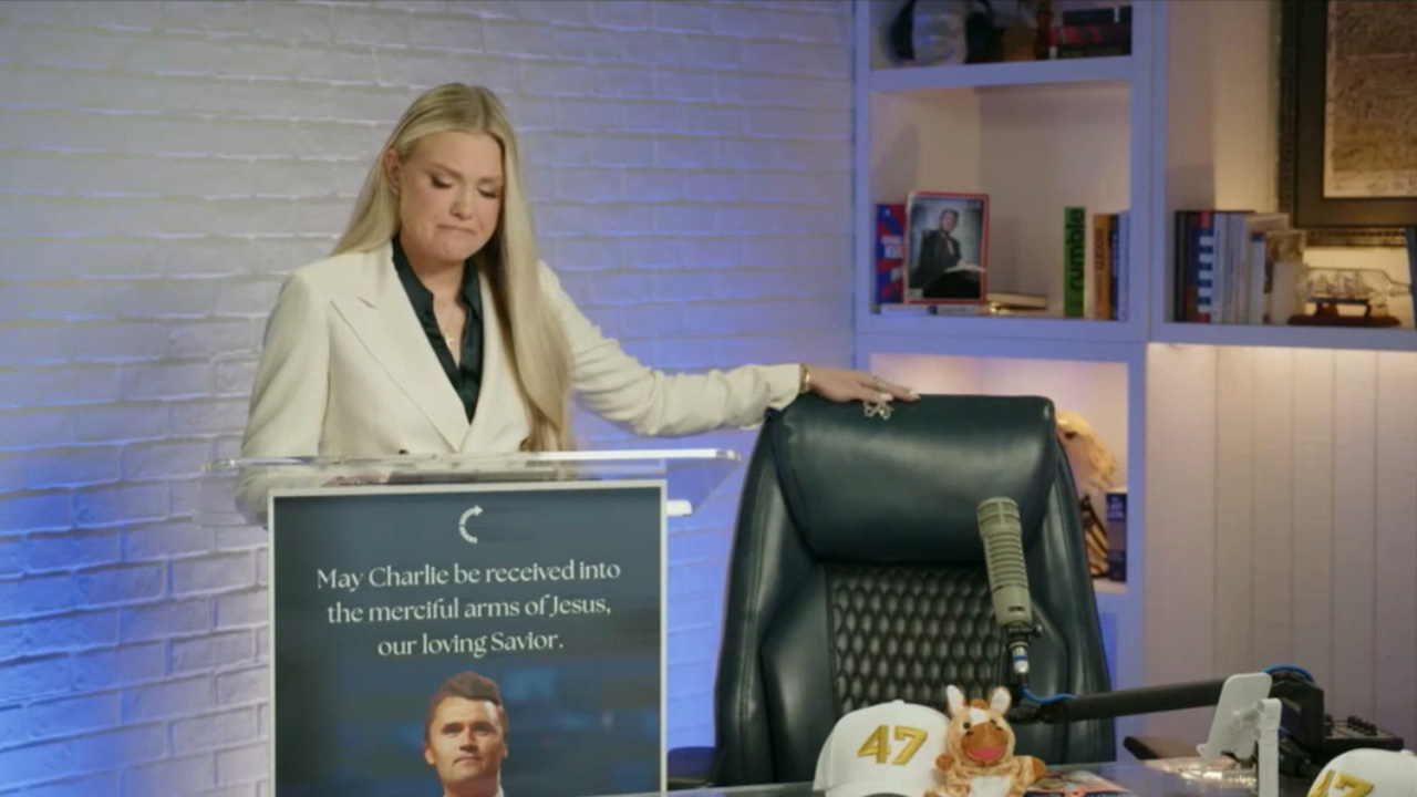 Charlie Kirk's wife Erika addresses nation in first remarks | Live Updates  from Fox News Digital